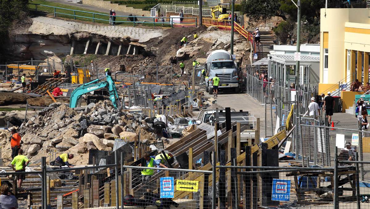 South Cronulla esplanade, seawall upgrade , design landscapes